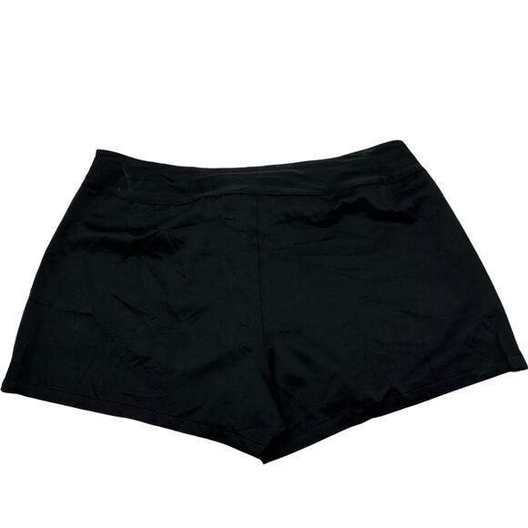 Island Escape Swim Shorts in Black Size 14 Boardshorts swim bottoms 3" Inseam - Picture 4 of 5
